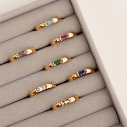 Treasure Birthstone Ring