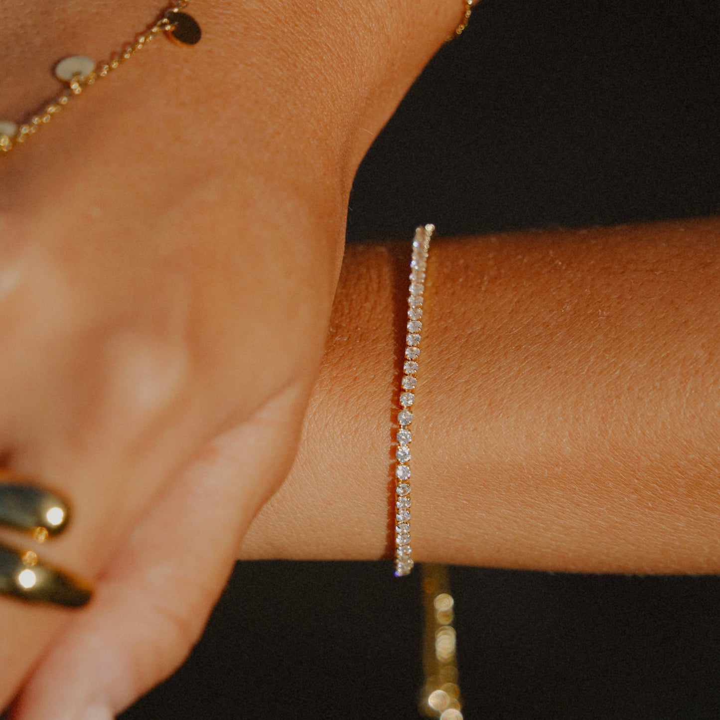 Melly Adjustable Tennis Bracelet